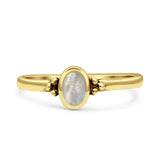 Simple Design Oval Thumb Ring Statement Fashion Oxidized Solid 925 Sterling Silver