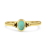 Simple Design Oval Thumb Ring Statement Fashion Oxidized Solid 925 Sterling Silver