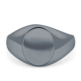 silver signet ring