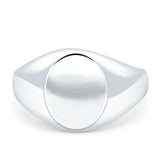 silver signet ring