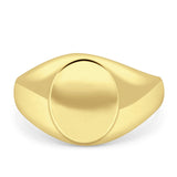 silver signet ring