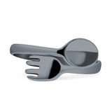 Spoon & Fork Ring Oxidized Thumb Band 925 Sterling Silver