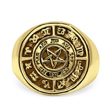 Zodiac Sign Rings 925 Sterling Silver