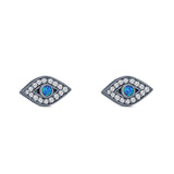Evil Eye Stud Earrings 