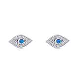 Evil Eye Stud Earrings 