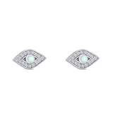 Evil Eye Stud Earrings 