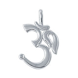Om Sign Pendant Charm Fashion Jewelry 925 Sterling Silver
