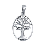 Sterling Silver Tree of Life Pendant Charm 925 Sterling Silver