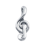 Music Note Charm Pendant 925 Sterling Silver