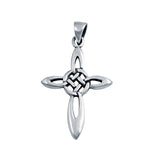 Celtic Cross Pendant Charm 925 Sterling Silver