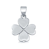 Clover Charm Pendant 925 Sterling Silver