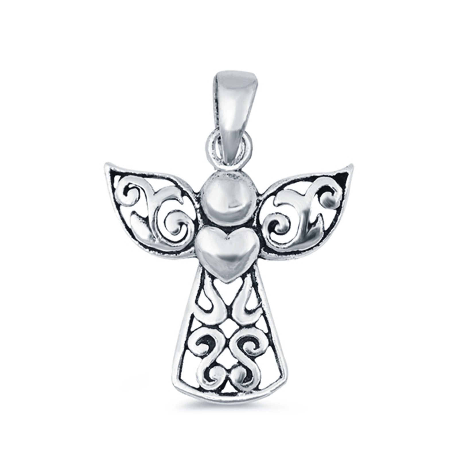 Angel charm pendant discount