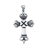 Sterling Silver Cross Pendant Charm 925 Sterling Silver