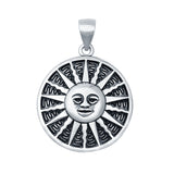 Smiley Sun Pendant Charn