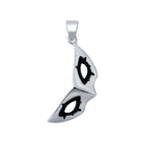 Eye Mask Charms Pendant 925 Sterling Silver