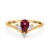 Art Deco Engagement Ring Marquise Simulated Cubic Zirconia 925 Sterling Silver