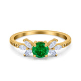 Marquise Wedding Ring Simulated Cubic Zirconia 925 Sterling Silver