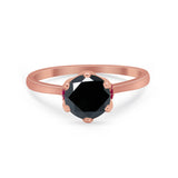 Simulated Ruby Accent Cubic Zirconia Wedding Bridal Ring 925 Sterling Silver