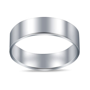 Sterling Silver Wedding Bands Ring Round 925 Sterling Silver (5MM)