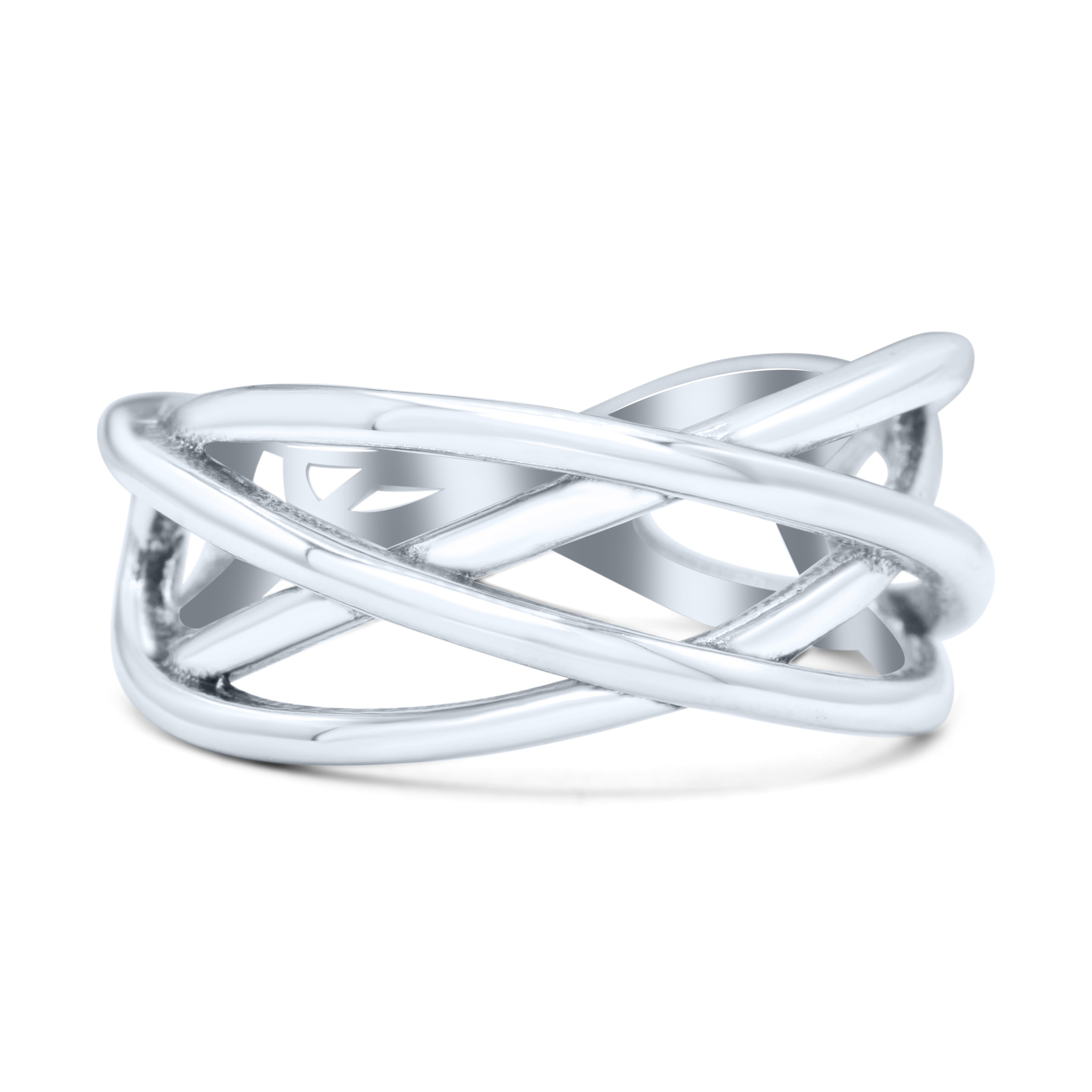 Infinity Pattern Rings Tiffany Infinity Rings
