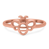 Bumblebee Band Oxidized Ring Solid 925 Sterling Silver Thumb Ring (9mm)