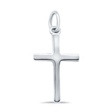 Cross Charm Pendant 925 Sterling Silver