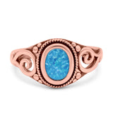 Solitaire Halo Wedding Engagement Ring Round Simulated Cubic Zirconia 925 Sterling Silver