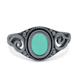 Solitaire Halo Wedding Engagement Ring Round Simulated Cubic Zirconia 925 Sterling Silver