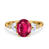 Vintage Style Wedding Ring Marquise Simulated Cubic Zirconia 925 Sterling Silver