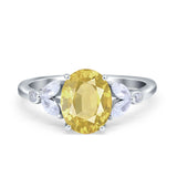 Vintage Style Wedding Ring Marquise Simulated Cubic Zirconia 925 Sterling Silver