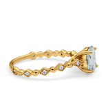 14K Gold 1.29ct Oval G SI Diamond Engagement Ring Size 6.5