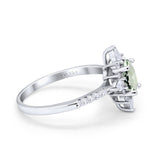 14K Gold 1.54ct Vintage Oval 8mmx6mm G SI Diamond Engagement Wedding Ring