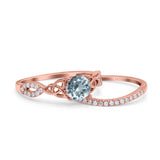 14K Gold 1.05ct Round 6mm G SI Diamond Engagement Bridal Wedding Ring