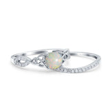 14K Gold 1.05ct Round 6mm G SI Diamond Engagement Bridal Wedding Ring