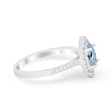 14K Gold 1.53ct Oval G SI Diamond Engagement Ring