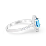 14K Gold 1.53ct Oval G SI Diamond Engagement Ring