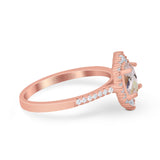 14K Gold 1.53ct Oval G SI Diamond Engagement Ring