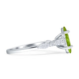 Art Deco Marquise Vintage Style Cubic Zirconia Ring 925 Sterling Silver
