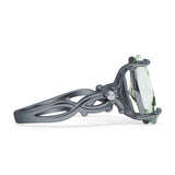 Marquise Split Shank Ring