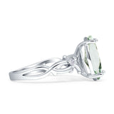 Marquise Split Shank Ring