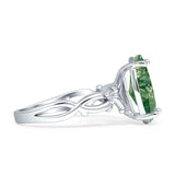 Marquise Split Shank Ring