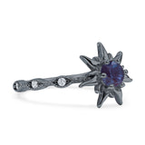 Alexandrite Engagement Ring