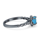 Halo Round Engagement Ring Cubic Zirconia 925 Sterling Silver