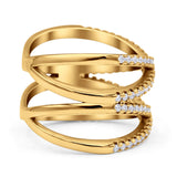 Crisscross Ring