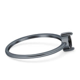 Solitaire Marquise Engagement Ring Cubic Zirconia 925 Sterling Silver