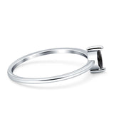 Solitaire Marquise Engagement Ring Cubic Zirconia 925 Sterling Silver