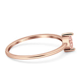 Solitaire Marquise Engagement Ring Cubic Zirconia 925 Sterling Silver