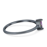 Solitaire Marquise Engagement Ring Cubic Zirconia 925 Sterling Silver