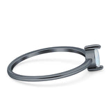 Solitaire Marquise Engagement Ring Cubic Zirconia 925 Sterling Silver