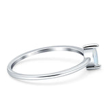 Solitaire Marquise Engagement Ring Cubic Zirconia 925 Sterling Silver